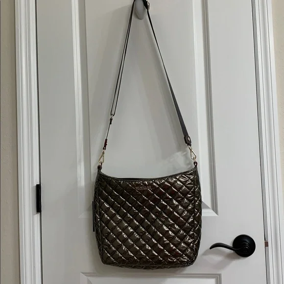 MZ Wallace Crosby Hobo bag in Moondust Metallic. NWT - Picture 11 of 13